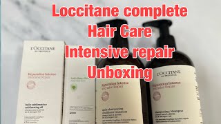 Loccitane complete Hair Care  intensive repair range [upl. by Prevot]