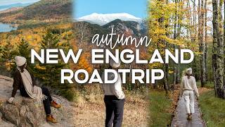 EPIC NEW ENGLAND AUTUMN ROAD TRIP 🍁  One Week Exploring Acadia White Mountains Portland amp More [upl. by Maitland324]