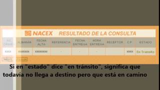 Cómo hacer seguimiento de paquetes de Nacex [upl. by Kathleen495]