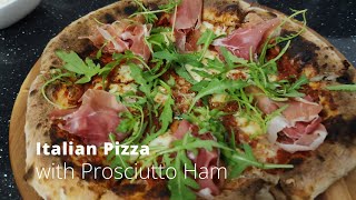 Italian Pizza with Prosciutto Ham [upl. by Gamber]