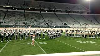 MSU Spartan Marching Band  quotEverybodys Everythingquot [upl. by Esnofla990]