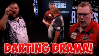 THE FEISTIEST DARTS MATCH EVER 😱 [upl. by Ellenahs986]