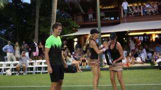 Necker Cup 2014 Tennis Champions on Necker Island [upl. by Annaiviv]