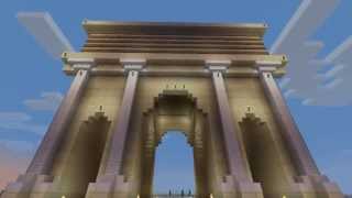 Arch of Septimius Severus in Minecraft [upl. by Edgell]