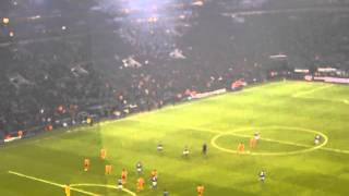 Schalke  Galatasaray son gol yarilma ani TRIBUNDEN [upl. by Nina]