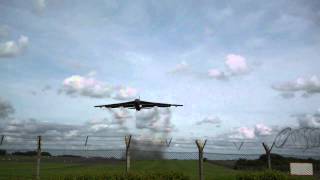 B52 Take off at very close quarters indeed [upl. by Trilbie]