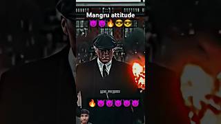 Mangru is attitude 😎✅ sigmasigmamalememe sigmareply interview mangru sigmamalecompilation [upl. by Esinev]