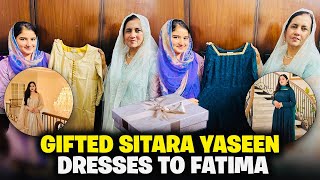 Surprised Fatima With Sitara Yaseen Dresses  Fatima Reaction amp Feedback on Dress  Malik Waqar Vlog [upl. by Nellir829]