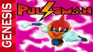 Pulseman Sega Genesis Gameplay [upl. by Dranoel]