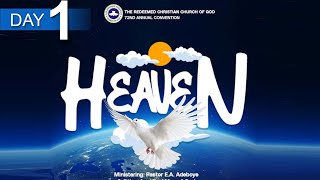 RCCG 2024 HOLY GHOST CONVENTION  DAY 1 MORNING [upl. by Rowley]