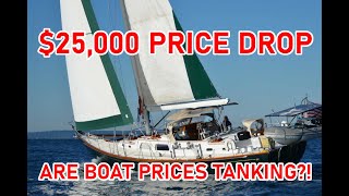 25000 SAILBOAT PRICE DROP SHOULD WE BUY IT EP 246  Lady K Sailing [upl. by Ssirk]