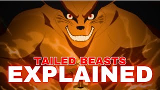 ALL Tailed Beasts In NARUTO EXPLAINED [upl. by Birk]