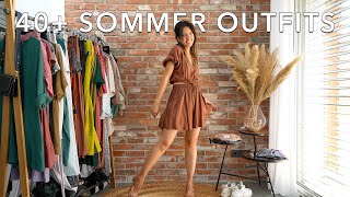 40 Sommer Outfits  Alltags Outfits  Lookbook [upl. by Dibbell203]