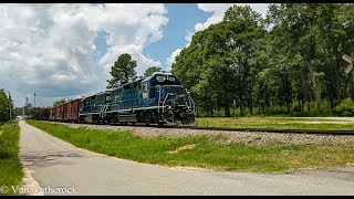 CaterParrott RailNet MadisonMachen turn Northbound w nice K5LLA [upl. by Leander]