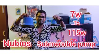 Nubios submersible pump review in tamil  sump motor  sumpfilter pump motor diy video tamil [upl. by Eiliak677]