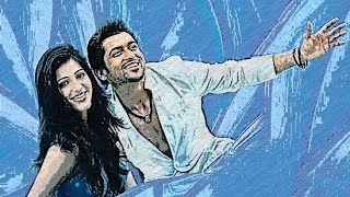 Surya shruthi hasan romantic song Tamil lyrics yellelama ele elama from Ezham Arivu [upl. by Leontina11]