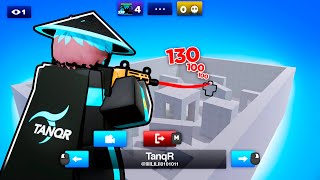 I met a HACKER pretending to be me so I 1v1d him Roblox Rivals [upl. by Pallaten]