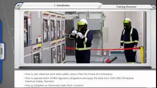 Electrical Safety Training System ESTS ELECTRICAL WORKER – CSA Z462 ARC FLASH amp SHOCK [upl. by Ramberg]