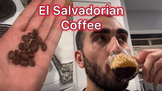 Tasting an El Salvadorian Coffee [upl. by Areehs]