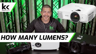 How Many Lumens Does My Projector Need [upl. by Murdoch]