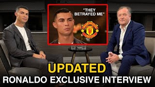 CRISTIANO RONALDO INTERVIEW ON MANCHESTER UNITED W Piers Morgan [upl. by Arnst]