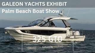 Galeon Boats at the 2024 Palm Beach International Boat Show [upl. by Nwahsor]