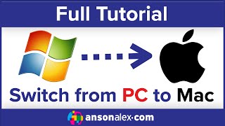 Mac Tutorial for Beginners  Switching from Windows to macOS [upl. by Elbam]