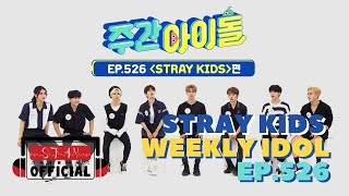 Indo Sub Weekly Idol Ep 526 Stray Kids [upl. by Sedinoel]