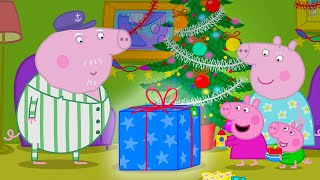 Grandpa Pigs Christmas Present 🎁  Peppa Pig Official Full Episodes [upl. by Aerdnek]