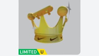 How to get Nike Crown of Legends in Nike Land  UGC Limited  Roblox [upl. by Nerrej698]