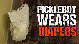 PICKLEBOY WEARS DIAPERS PRANK [upl. by Alenas]