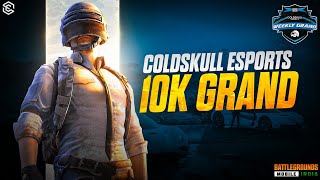 HINDI CS 10K WEKLY MEGA WAR S2  4K QUALITY WEEK 09 DAY 03  COLDSKULL ESPORTS  bgmigaming [upl. by Ecnadnak301]