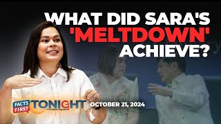 Ano ang objective ng Sara Duterte meltdown [upl. by Artur262]