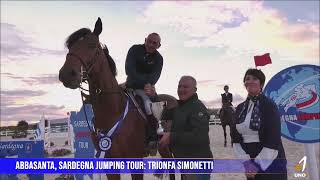 Abbasanta Sardegna Jumping Tour Trionfa Simonetti [upl. by Him480]