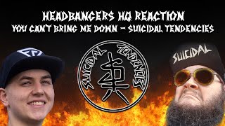 You cant bring me down  Suicidal Tendencies  REACTION [upl. by Nivre]