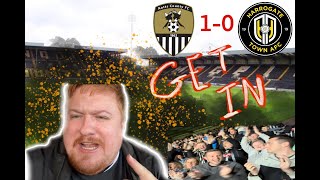 Notts county 1  0 Harrogate a MUCH NEEDED WIN [upl. by Ynneh708]