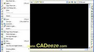 AutoCAD 2008  Tutorial 01 [upl. by Noirb]