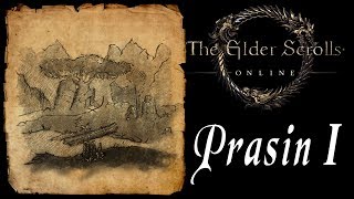 Elder Scrolls Online  Carte au trésor  Prasin I [upl. by Lodmilla862]