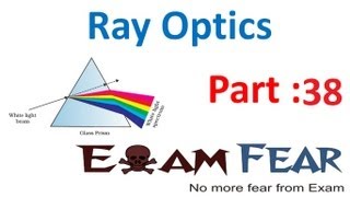 Physics Ray Optics part 38 Refractive index of Prism CBSE class 12 [upl. by Fronniah]