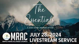 Sunday Service Live Stream July 28 2024 [upl. by Barcus]