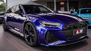 INSANE 2023 Audi RS6  Sound Interior and Exterior details [upl. by Aneev]