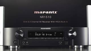 Marantz — Introducing the NR1510 [upl. by Aitnas490]