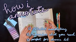 How to Annotate Books and Remember What You Read Annotating Wuthering Heights [upl. by Wernher]