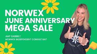 Norwex Anniversary Mega Sale through June 14th [upl. by Ahsaf]