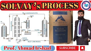 163 Solvays Process  Manufacture of Sodium Carbonate Soda Ash  Class 10th  Chemistry [upl. by Hines625]