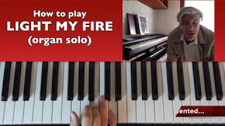 How to play Light my fire solo and Thanks [upl. by Adnofal]