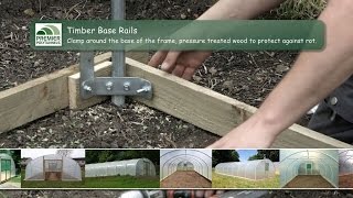 Polytunnel Cover Fitting Options [upl. by Perry]