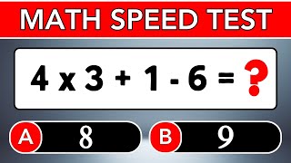 40 Cool Math Games Thatll Boost Your Brain Power By 90  Math Quiz For Kids [upl. by Costa174]