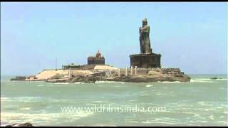 Thiruvalluvar Statue and Vivekananda Memorial Kanyakumari [upl. by Naened]