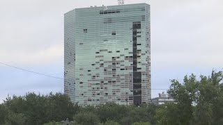 Capital One Tower implosion [upl. by Ametaf837]